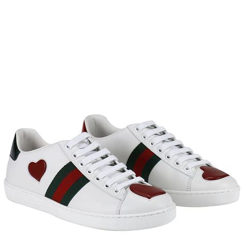 scarpe gucci sneakers donns cuori|Sneakers Gucci da donna .